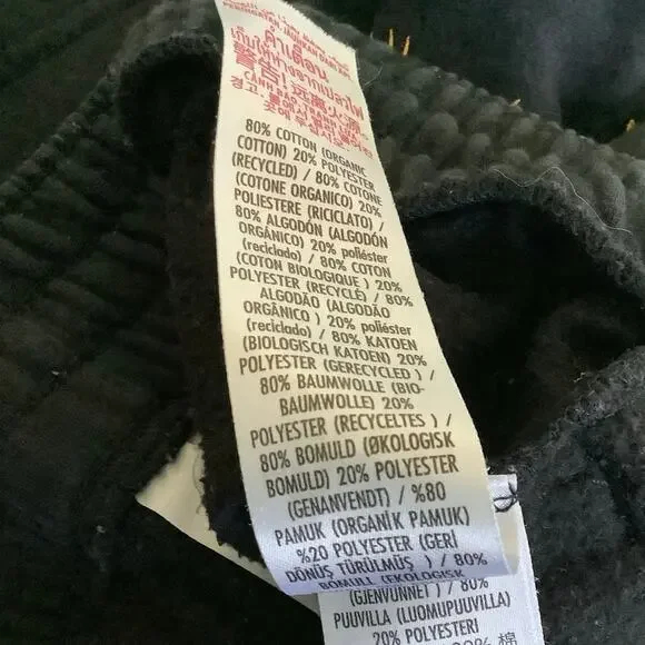 Disney Lion King Wide Leg Sweatpants Lounge Graphic Simba Black Women L - Picture 7 of 8